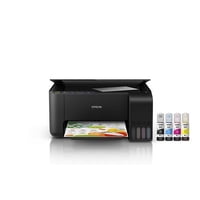Impresora Epson Color Multifunción Ecotank L3250 Con Wifi Negra 220V