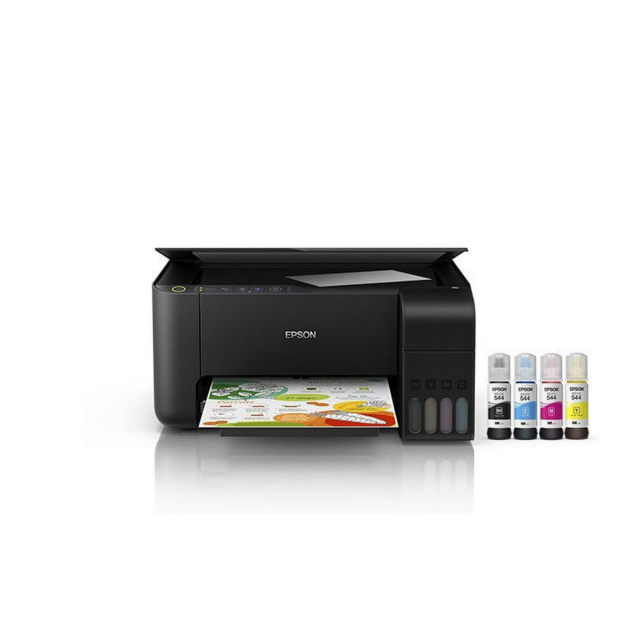 Impresora Epson Color Multifunción Ecotank L3250 Con Wifi Negra 220v