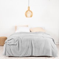 Mashini - Frazada Coral Embossed 2 P Gris