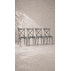 thumbnail image 1 of Pack de 4 Sillas Crossback Danubio Polipropileno de Comedor o Terraza Exterior - Gris, 1 of 5