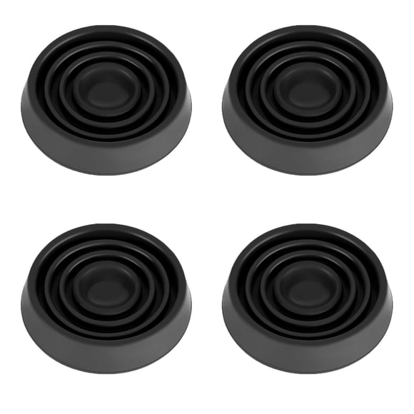 Protectores para muebles VOCOMO de goma antideslizantes 3,8 x 3,8 cm, paquete de 4