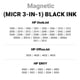 thumbnail image 2 of Cartucho De Tinta 61 Mxl Micr Negro Magnético, 2 of 6