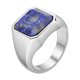 thumbnail image 1 of Anillo Lapislázuli Silver Rain Acero Inoxidable, 1 of 3