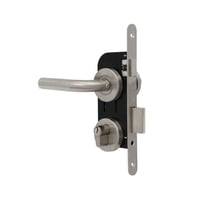 Cerradura Embutir Odis 102 Dormitorio Manilla 2380 (45-50) - Plata