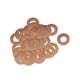 thumbnail image 2 of Anillos de extracción de abollador 100pcs, panel de automóvil para lavar arandelas de tirar de la lámina de hierro herramienta de reparación de soldad, 2 of 5