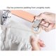 thumbnail image 5 of Perchas para pantalones y faldas Amber Home, paquete de 10 unidades, 36 cm, madera con clips, 5 of 7