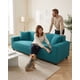 thumbnail image 4 of Cubre Sofa 4 Cuerpos Tela Cuadrille Elegante Y Ajustable, 4 of 6