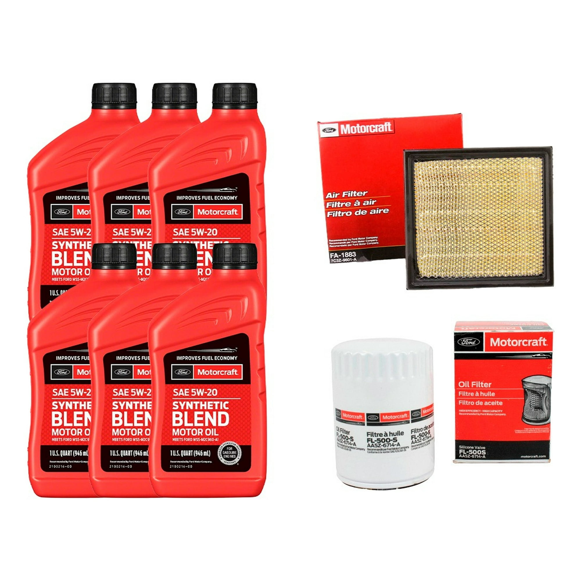 Motorcraft - Kit Mantencion Ford F150 Motorcrft Filtro Aceite+aire+aceite