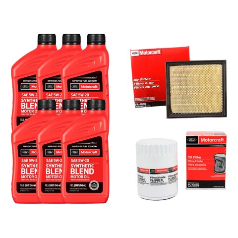 Motorcraft - Kit Mantencion Ford F150 Motorcrft Filtro Aceite+Aire+Aceite