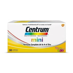 Gsk Otc - Centrum Mini Multivitaminico 30 Comp. Sabor Frambuesa Limon