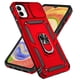 thumbnail image 4 of Funda Resistente Anillo Soporte Samsung Galaxy A05 Privacidad Cámara Montaje Magnético Rojo, 4 of 6
