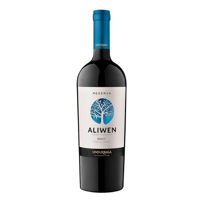 Vino Tinto Undurraga Aliwen Merlot Botella