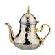 thumbnail image 2 of Cafetera De Oriente Medio Para Cocina A Gas, Tetera De Agua Fría, Acero Inoxidable, Plateada, 2 of 3