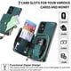 thumbnail image 3 of Funda Tipo Cartera con Correa Cruzada para Xaiomi 12T Pro Protección Contra Golpes Verde, 3 of 5