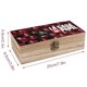 thumbnail image 2 of La Casa de Papel Caja Organizadora de Madera Rústica - Caja Decorativa Multifuncional para Escritorio, Hogar, Oficina, Joyas y Manualidades, 2 of 6