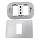 thumbnail image 2 of Tomacorriente Simple 16A Luzica Armado Bticino PU1180 Color Blanco, 2 of 3