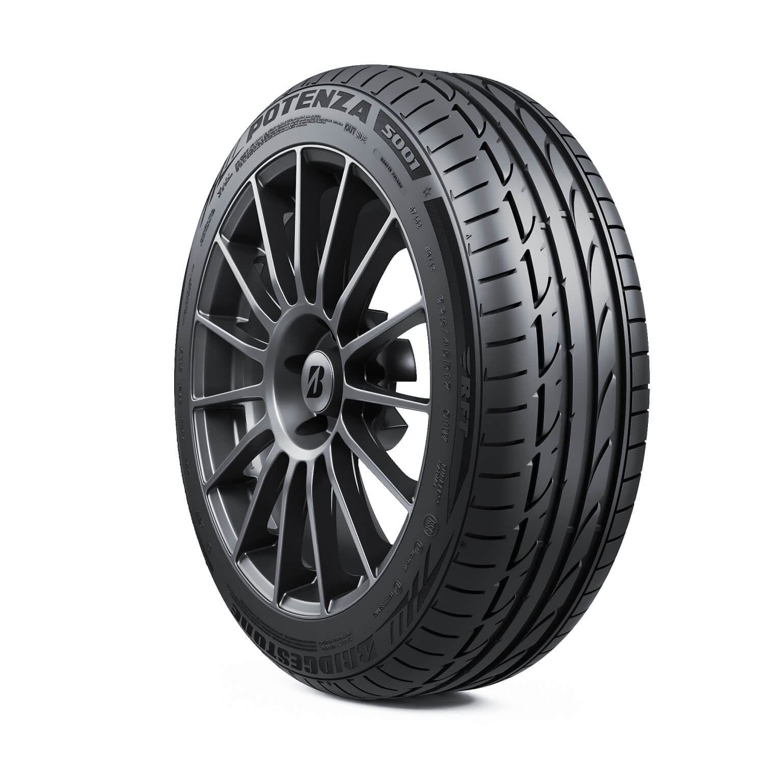Neumático Bridgestone 225/40r18 92y Potenza S001 Xl Rft