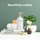 thumbnail image 2 of Dispensador de jabón Vine Creations 473 ml, pack de 2, blanco mate, 2 of 6