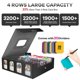thumbnail image 2 of Caja de almacenamiento de tarjetas coleccionables Gomyrod 3200+ con pantalla Commander, 2 of 8
