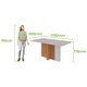 thumbnail image 2 of Juego de Comedor Astrid 6 Sillas Gris, 2 of 4