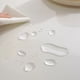 thumbnail image 2 of Xiao Hua Mantel transparente - 55×55 pulgadas, 1 pieza, impermeable, para mesa cuadrada, protector de mesa cuadrada para comedor en casa, estilo B, 2 of 3