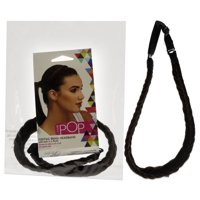 Diadema Hairdo Trenza Cola De Pez Chocolate Negro