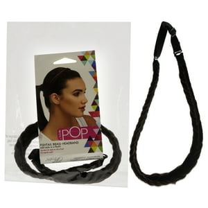 Diadema Hairdo Trenza Cola De Pez Chocolate Negro