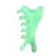 thumbnail image 2 of Peine De Masaje Multiusos Para El Cuidado De La Cabeza Relajación Gua Sha Raspado Del Cuero Cabelludo Color Verde, 2 of 5