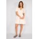 thumbnail image 4 of Vestido Corto Mangas Globo Claire Blanco blanco M, 4 of 5