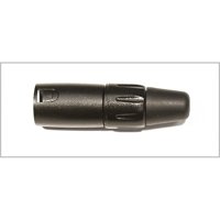 Kirlin - Conector Micrófono Macho Negro X-3215 (2 Unidades)