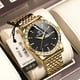 thumbnail image 1 of Explojoy Reloj de Moda Casual para Hombre Impermeable de Cuarzo Movimiento Día Fecha Reloj de Pulsera de Acero Inoxidable, 1 of 9
