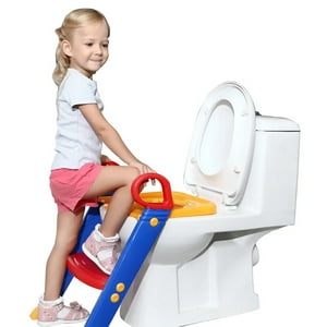 Kidstar - Adaptador De Baño Con Escalera Para Niños
