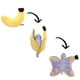 thumbnail image 2 of Peluche Reversible Poppet La Mariposa - Banana, 2 of 3