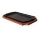 thumbnail image 5 of Plancha para Bistec Urban Tokyo de 25 cm, Hierro Fundido y Base de Madera, 5 of 6