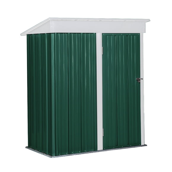 Bodega Jardín Con Repisas 162x92x180 Boxshed Verde