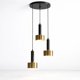 thumbnail image 1 of Lampara colgante base redonda estilo nordico triple, 1 of 4