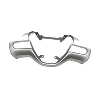 Ioensy - Embellecedor De Volante De Moda Para Decoración Interior De Coche Civic 2008-2007, Color Plateado