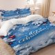 thumbnail image 1 of This 3pcs Christmas Greeting Card Set Features Warm And Festive Designs Soft And Comfortable Bedding Suitable for All Seasons, 1 of 5
