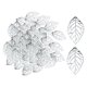 thumbnail image 4 of 100 Piezas De Abalorios De Hojas Huecas Para Hacer Joyas De Collar DIY, Accesorios De Plata, 4 of 5
