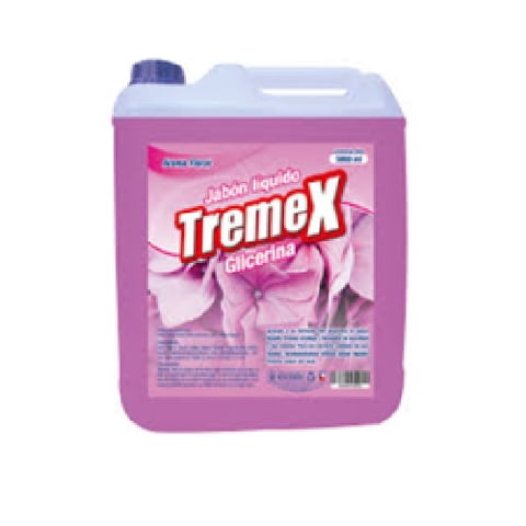 Jabón Líquido Tremex Aroma Floral 5 Litros – Limpieza Y Frescura Duradera