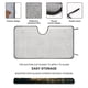 thumbnail image 2 of Elden Ring Parasol Para Parabrisas Delantero Protector Plegable Visera Solar Para Auto Bloquea Rayos Uv Mantiene Tu Vehículo Fresco140cm*76cm, 2 of 6