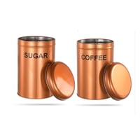 Oem - Pack 2 Envases Contenedores Frascos Cocina Azucar Y Café