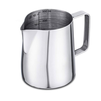 Genérico - Jarra De Espuma De Leche De Acero Inoxidable 12Oz/350Ml Gris