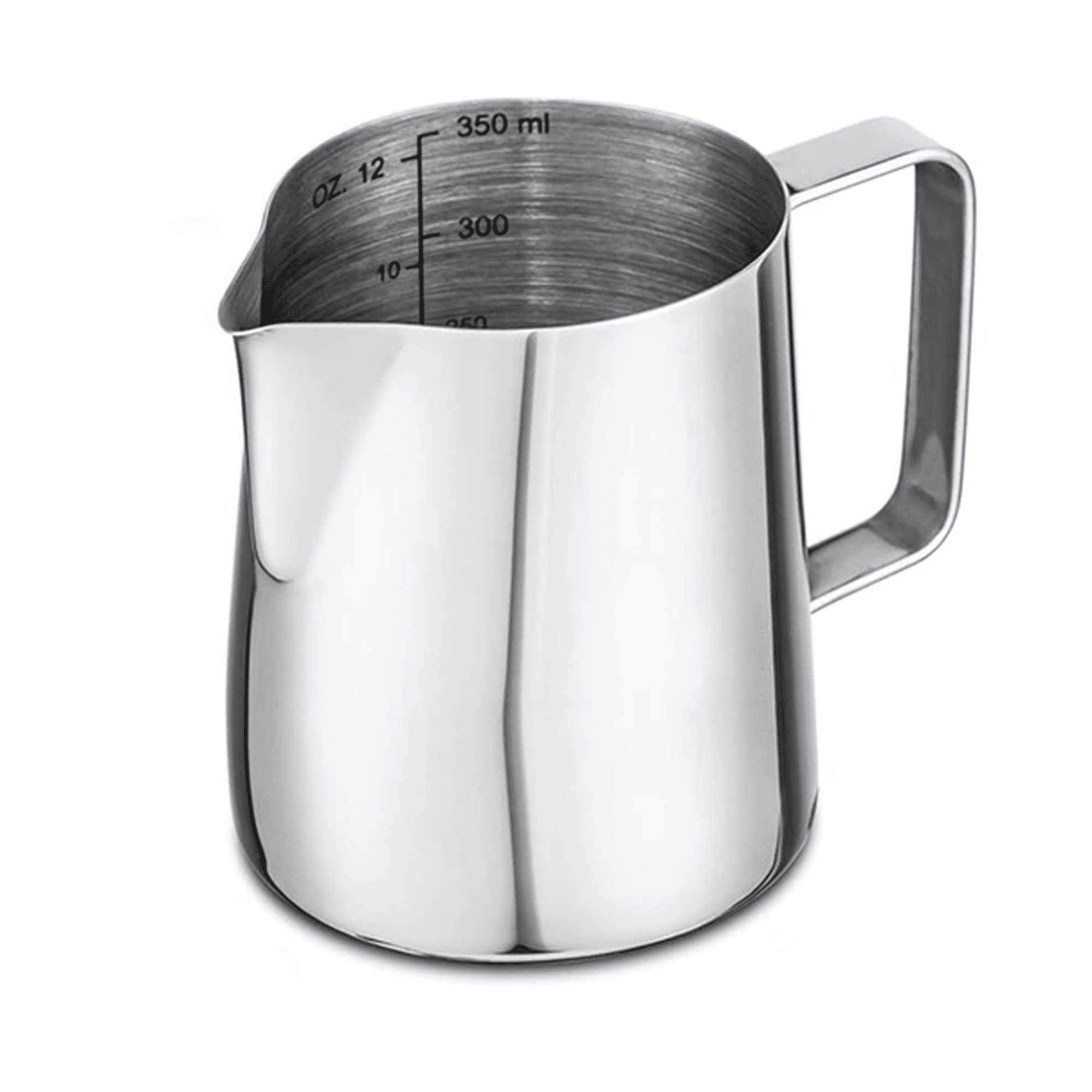 Genérico - Jarra De Espuma De Leche De Acero Inoxidable 12oz/350ml Gris