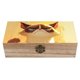 thumbnail image 1 of Caja Organizadora de Madera Rústica Gato Gruñón Desmarcar, 1 of 6
