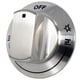 thumbnail image 1 of Perilla para estufa Frigidaire 318242275 para estufas de gas, cromada, 1 of 6