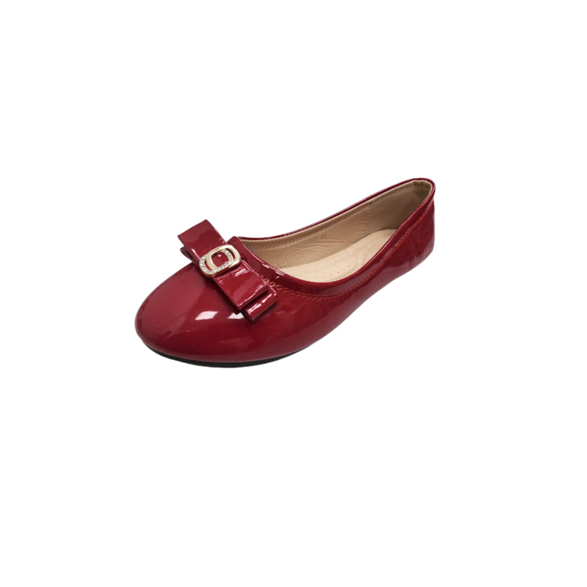 Ballerina Charol Rojo talla 37 | Lider