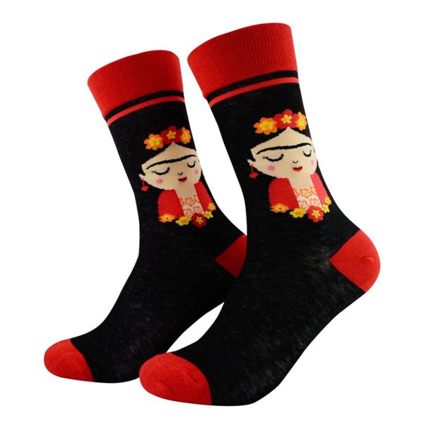 Calcetines Mujer FRIDA Algodón Estampado