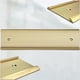 thumbnail image 2 of Porta Placas Para Nombre 10 Unidades Aluminio Dorado 5 X 20 Cm, 2 of 6