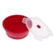 thumbnail image 3 of Cuenco Plegable De Silicona Para Acampar, De Calidad Alimentaria Y Sin BPA 1200 Ml Rojo, 3 of 5